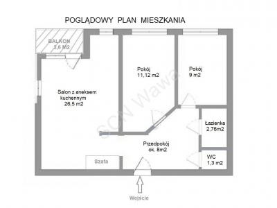 Mieszkanie na sprzedaż Warszawa Praga-Południe