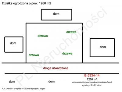 Działka na sprzedaż Adamów-Parcel