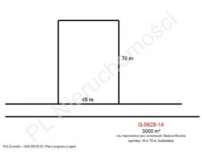 Działka na sprzedaż Badowo-Mściska